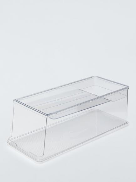 John Lewis Fridge Organiser Can Dispenser, Clear, Clear
