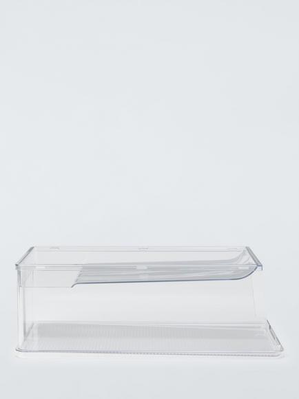John Lewis Fridge Organiser Can Dispenser, Clear - view 2, Clear