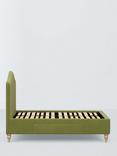 John Lewis Alice 2 Drawer Upholstered Bed Frame, Double, Deep Velvet Olive