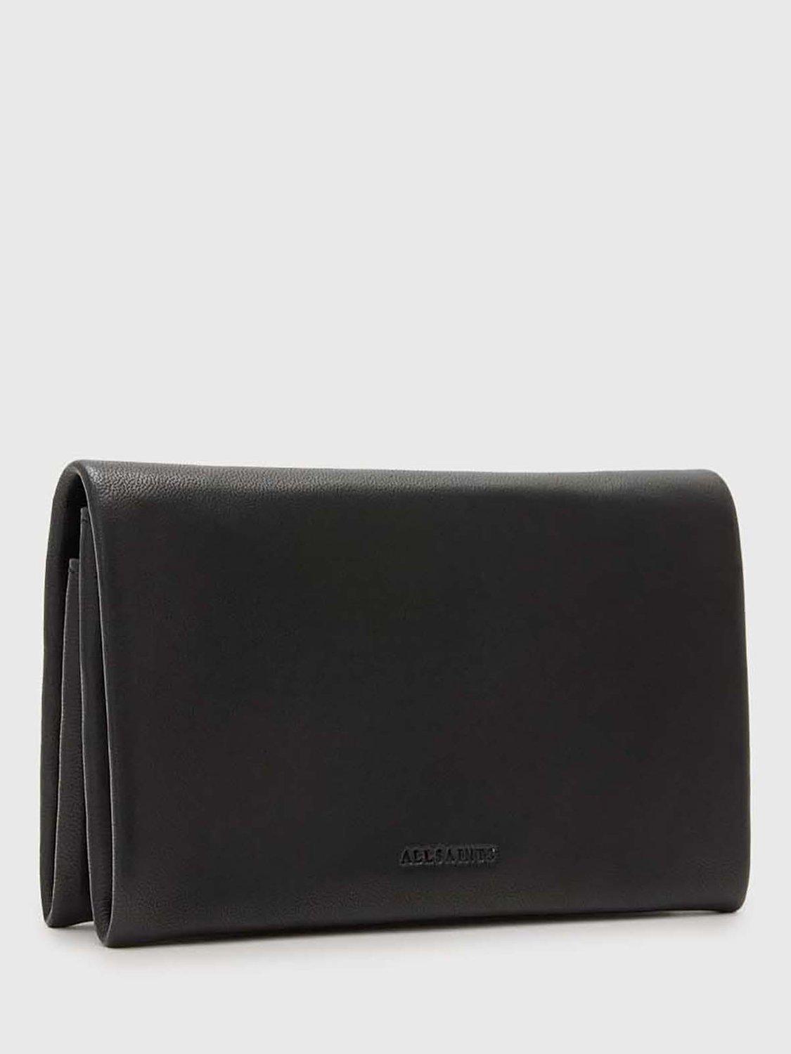Product image 5 of 5, which shows AllSaints Harluna Leather Wallet, Black
