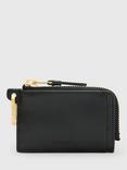 AllSaints Remy Leather Zip Around Card Holder