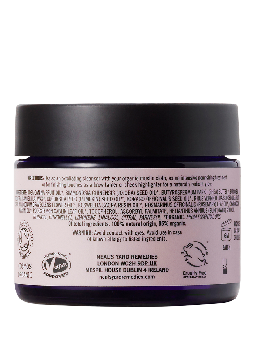 Product image 2 of 5, which shows Neal's Yard Remedies Wild Rose Beauty Balm Vegan, 50g