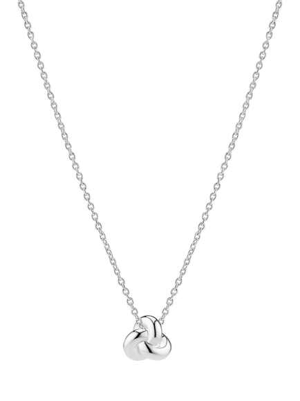 Sif Jakobs Jewellery Imperia Pianura Piccolo Necklace, Silver, Silver