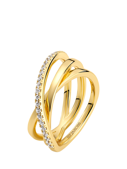 Sif Jakobs Jewellery Spirale Ring, Gold, Gold