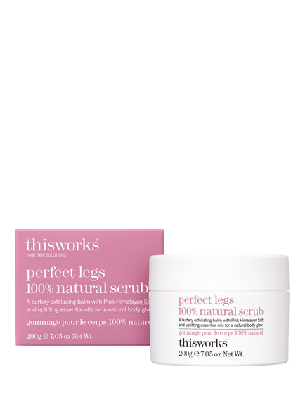 This Works Perfect Legs 100% Natural Scrub, 200g, 