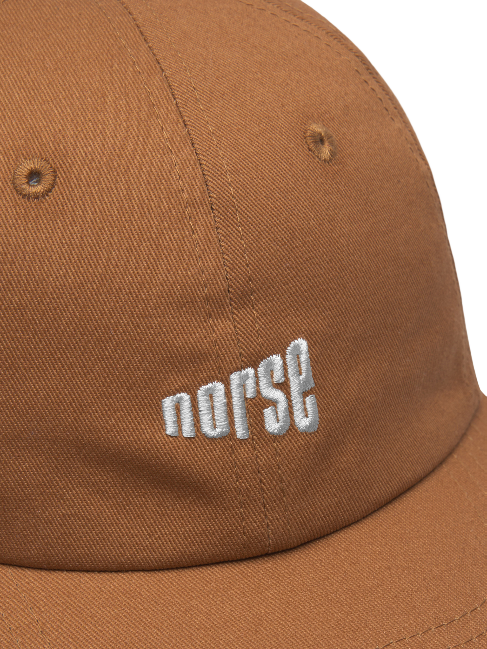 Product image 2 of 3, which shows Norse Projects Organic Cotton Twill Six-Panel Sports Cap, Duck