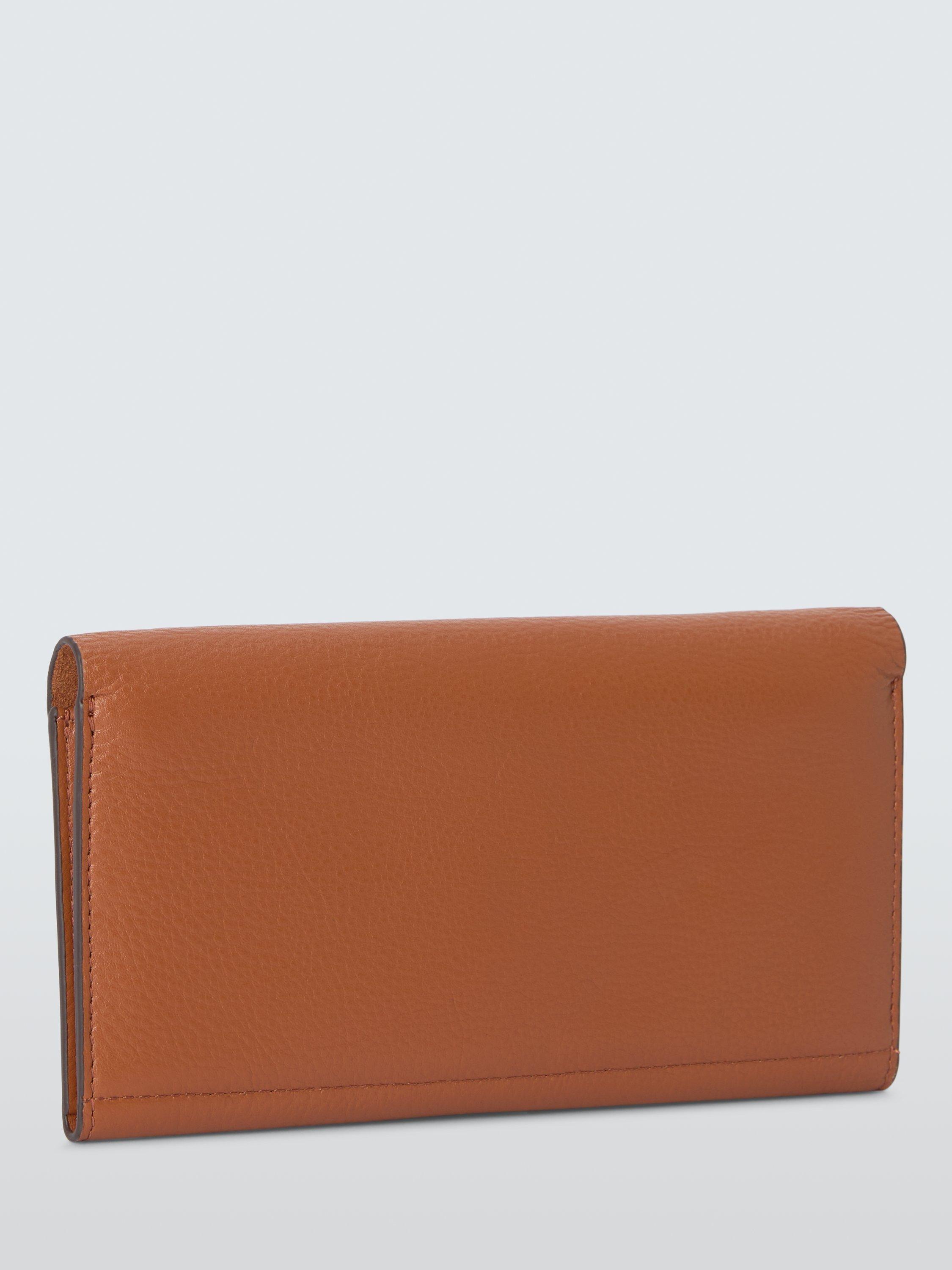 Product image 3 of 4, which shows John Lewis Ara Leather Purse, Tan