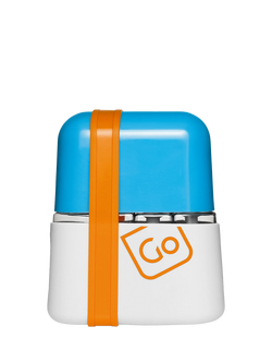 Go Travel 3 in 1 Leak-Proof Cabin Bottle Set, Yel, Grn, Ora