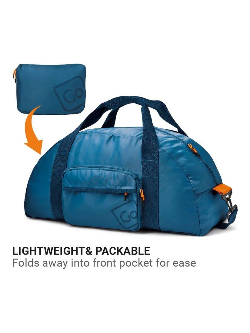 Go Travel Lightweight Foldable Travel Bag, 34L, Blue