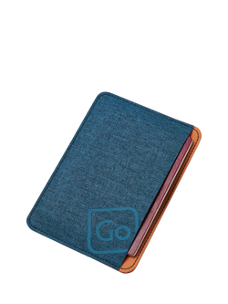 Go Travel RFID Passport Slip, Blue, Blue