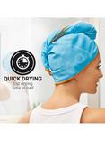 Go Travel Quick Dry Hair Wrap, Blue