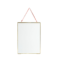 nkuku Kiko Portrait Photo Frame, Antique Brass