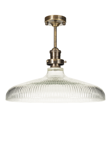 nkuku Zowie Ceiling Lamp, Antique Brass, Antique Brass