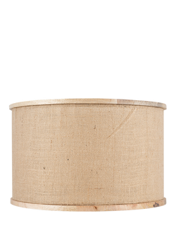 nkuku Darat Jute & Mango Wood Lampshade, 25cm, Natural, Natural
