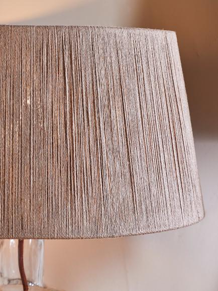 nkuku Tiwa Jute Tapered Lampshade, Natural - view 2, Natural