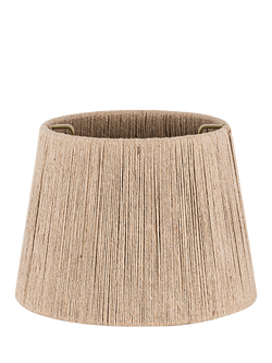 nkuku Tiwa Jute Tapered Lampshade, Natural, Natural
