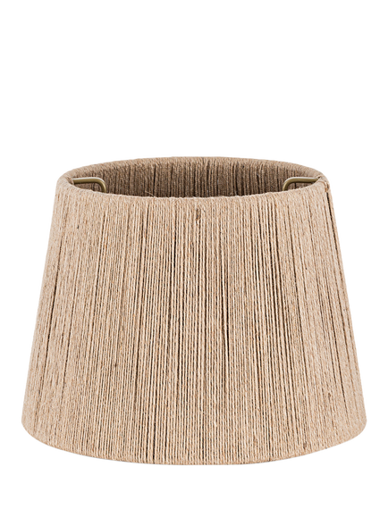 nkuku Tiwa Jute Tapered Lampshade, Natural, Natural