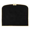 nkuku Almora Arched Metal Frame Wall Mirror, 65 x 80cm, Antique Brass