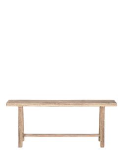 nkuku Ibo Long Bench, Natural, Natural