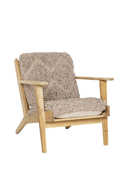 nkuku Keya Chair, Natural - view 2, Natural