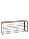 nkuku Kiyoma Low Shelving Unit, Natural