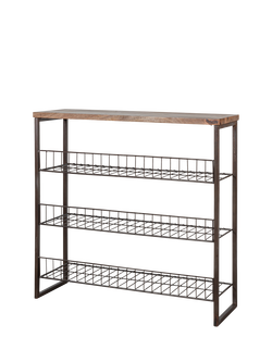 nkuku Kiyoma Tall Shelving Unit, Natural - view 2, Natural