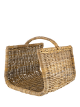 nkuku Sadra Log Basket, Natural