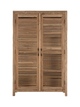 nkuku Ibo Slatted Cabinet, Large, Natural