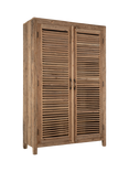 nkuku Ibo Slatted Cabinet, Large, Natural
