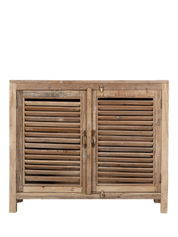 nkuku Ibo Slatted Sideboard, Natural, Natural