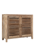 nkuku Ibo Slatted Sideboard, Natural