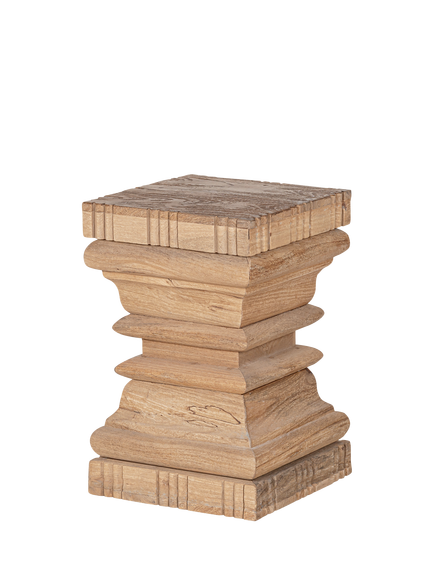 nkuku Disha Side Table, Natural - view 2, Natural