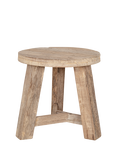 nkuku Ibo Round Side Table, Natural