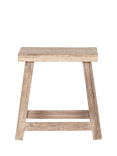 nkuku Ibo Low Stool, Natural