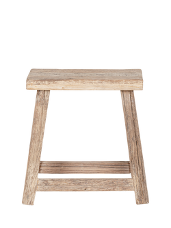 nkuku Ibo Low Stool, Natural, Natural