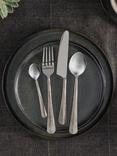 nkuku Osko Stainless Steel Cutlery Set, 16 Piece/4 Place Settings, Silver