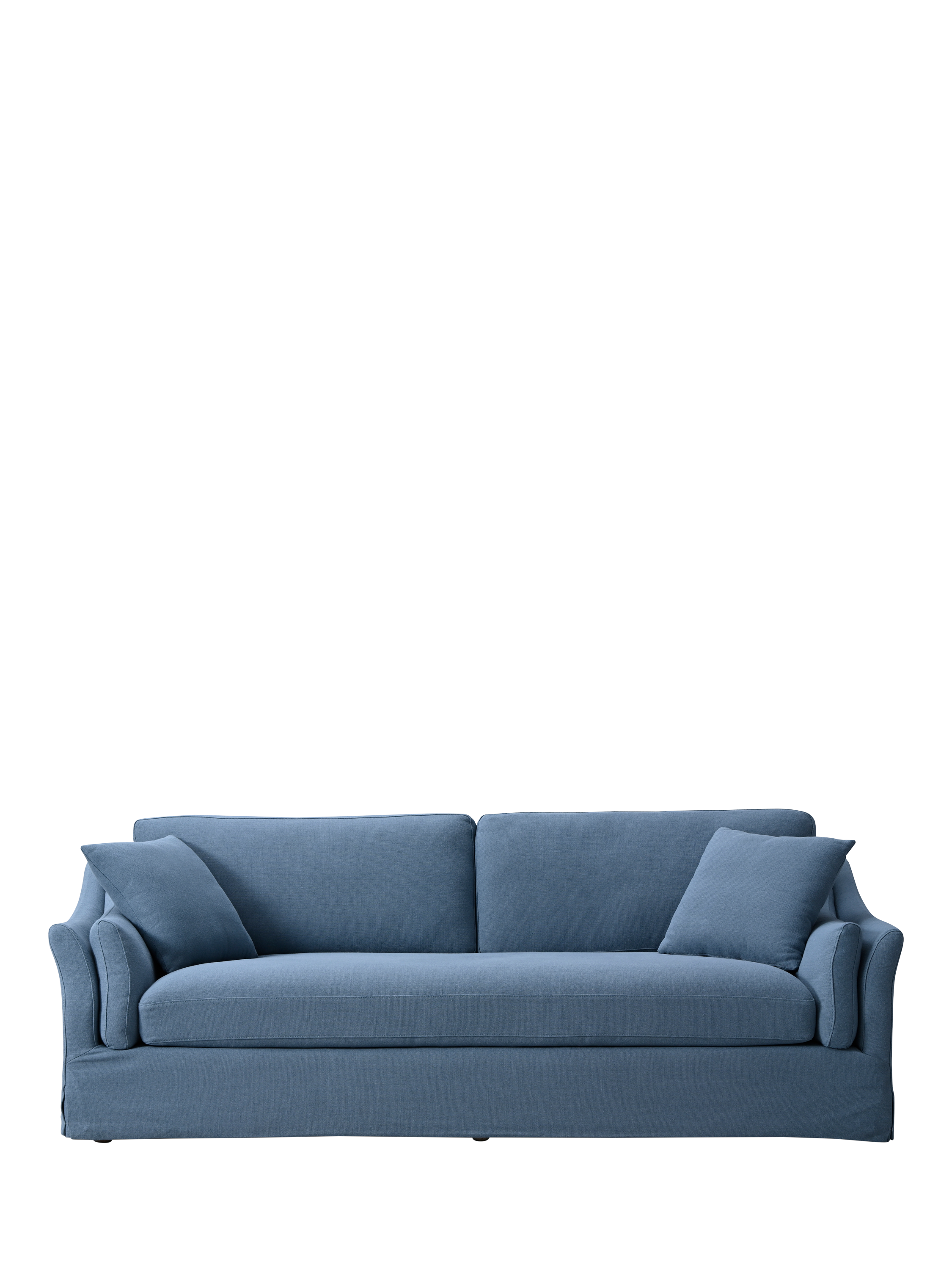 Bude Range, John Lewis Bude Grand 4 Seater Sofa, Ocean Linen