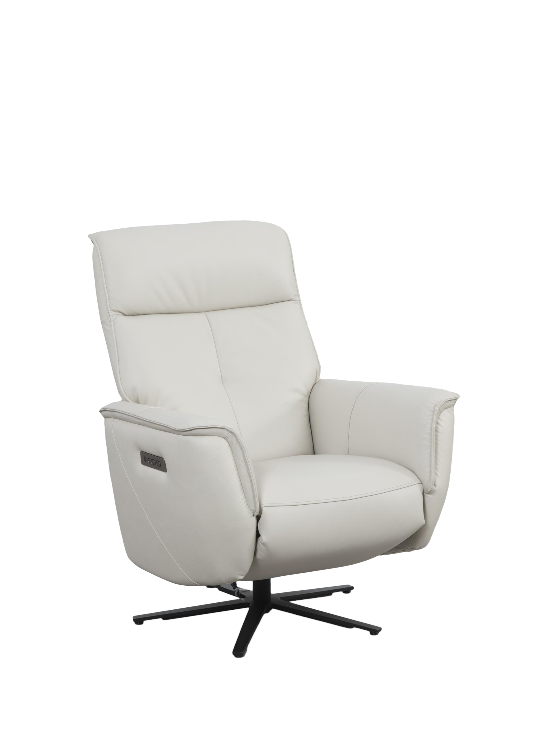 Float Range, John Lewis Float Zero Gravity Power Recliner Chair, Natural Leather