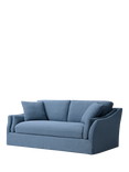 John Lewis Bude Large 3 Seater Sofa, Ocean Linen