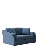 John Lewis Bude Medium 2 Seater Sofa, Easy Clean Natural Linen