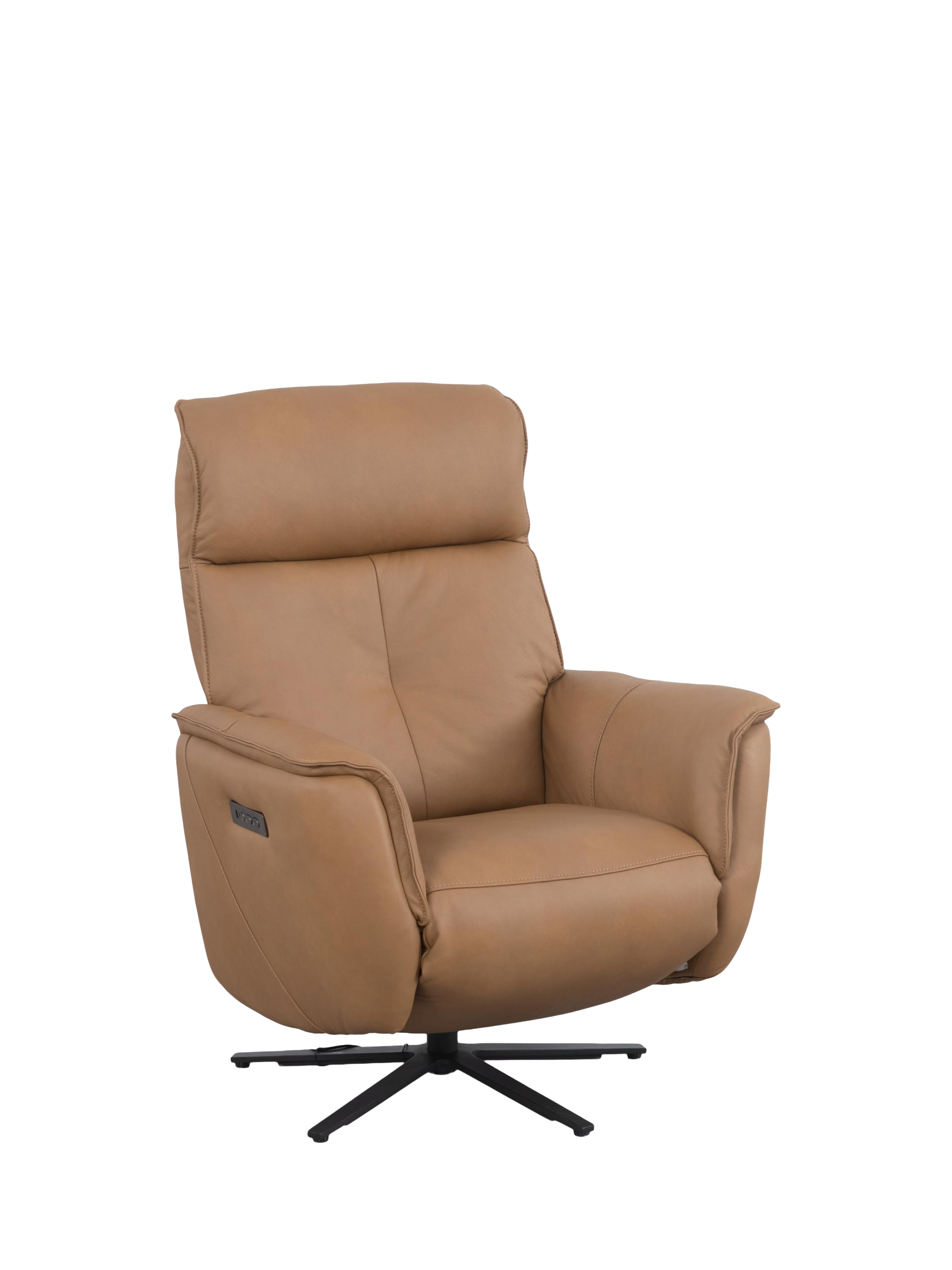 Float Range, John Lewis Float Zero Gravity Power Recliner Chair, Tan Leather