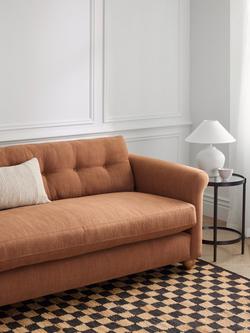 John Lewis Kingham Grand 4 Seater Sofa - view 2, Butterscotch Linen