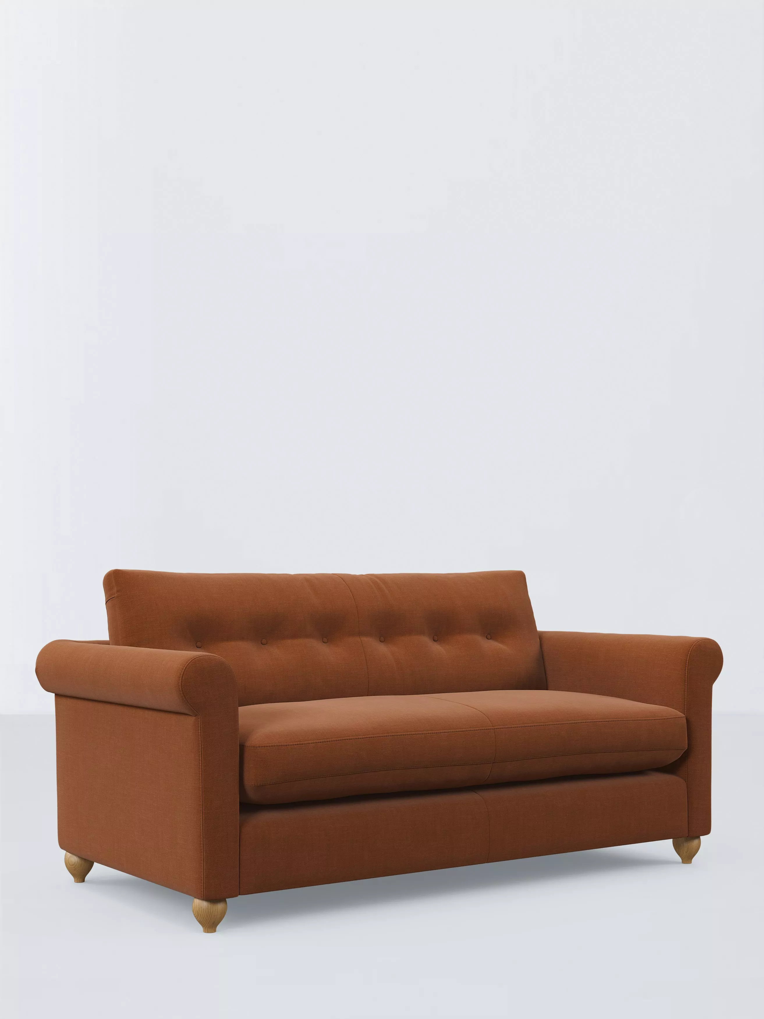 John Lewis Kingham Large 3 Seater, Butterscotch Linen