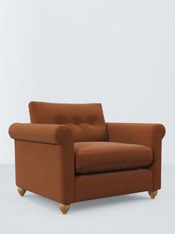 John Lewis Kingham Snuggler, Butterscotch Linen, Butterscotch Linen