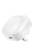 Belkin BoostCharge Compact USB-C Charger, 20W, White