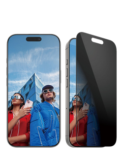 PanzerGlass Ultra-Wide Fit Privacy Screen Protector for iPhone 16 Pro, Clear