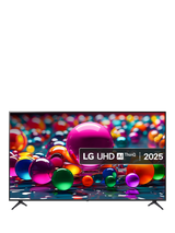 LG 86UA75006LA (2025) LED HDR 4K Ultra HD Smart TV, 86 inch, Charcoal Black