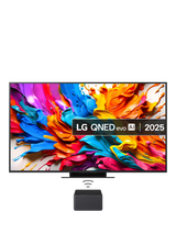 LG 65QNED9MA6B (2025) QNED Mini LED HDR 4K Ultra HD Smart TV, 65 inch, with Dolby Atmos & Zero Connect Box, Charcoal Black