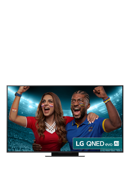 LG 65QNED9MA6B (2025) QNED evo Mini LED HDR 4K Ultra HD Smart AI TV, 65 inch, with Dolby Atmos & Zero Connect Box, Charcoal Black, Charcoal Black