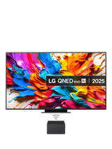 LG 75QNED9MA6B (2025) QNED Mini LED HDR 4K Ultra HD Smart TV, 75 inch, with Dolby Atmos & Zero Connect Box, Charcoal Black